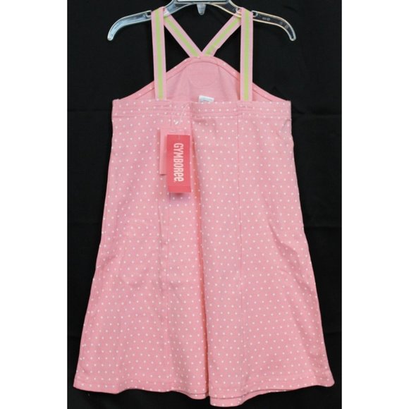 NEW 2007 Gymboree Candy Apple Halter Dress Pink Polka Dots Summer sz 7 A-line - Picture 4 of 6